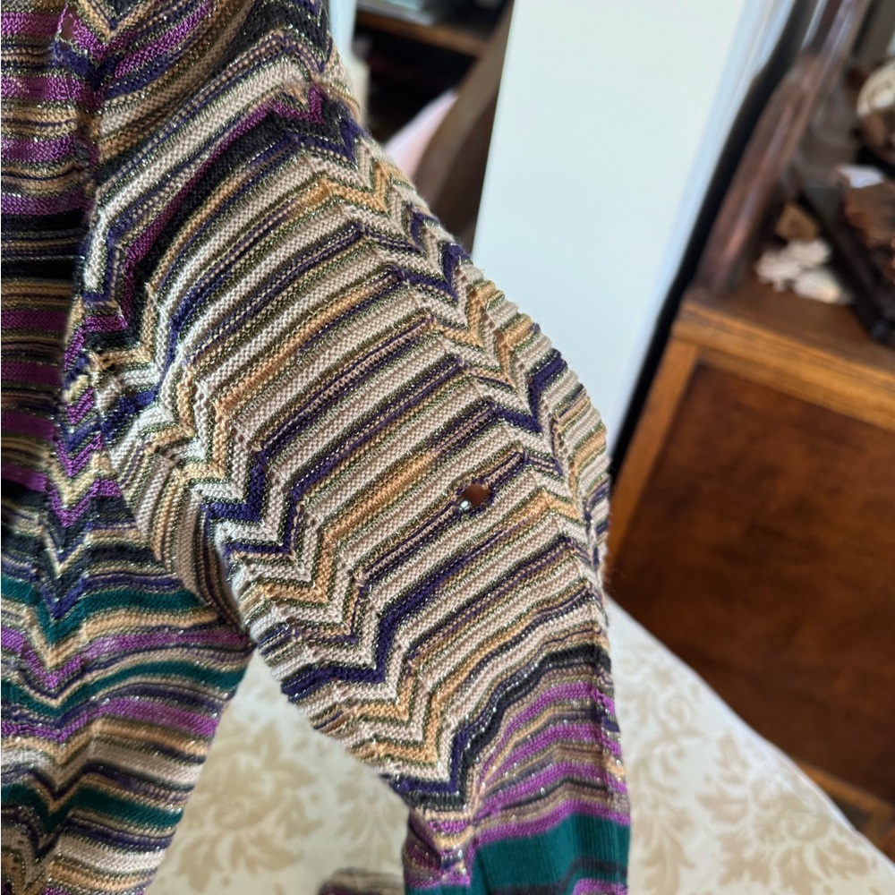 MISSONI Dress Vintage Made in Italy Sz 2 - Picture 10 of 14